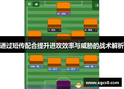 通过短传配合提升进攻效率与威胁的战术解析